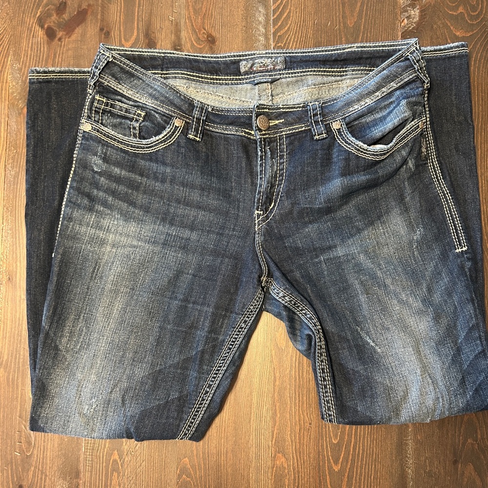 Suki Silver Jeans